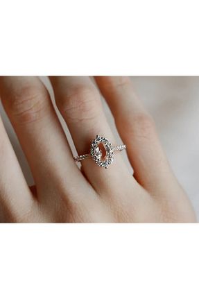 انگشتر برلیان صورتی SI1 Safir Kuyumculuk - کد 43137380