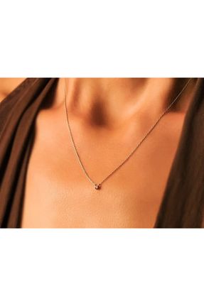 گردنبند الماس زرد 0,1 altı Safir Kuyumculuk - کد 243817964
