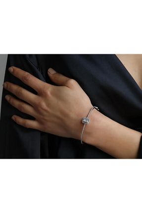 دستبند الماس سفید 0,21 - 0,50 Safir Kuyumculuk - کد 637205949