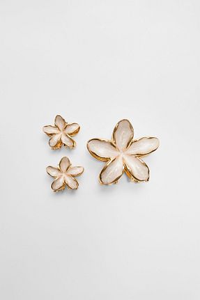 گیره سر نباتی زنانه Stradivarius - کد 894820064