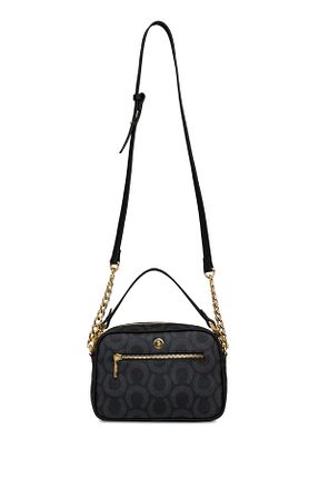 کیف پستچی مشکی زنانه چرم مصنوعی U.S. Polo Assn. - کد 894893739