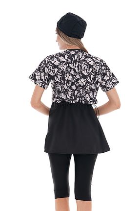 مایو حجاب مشکی زنانه چاپی REMSA - کد 894870710