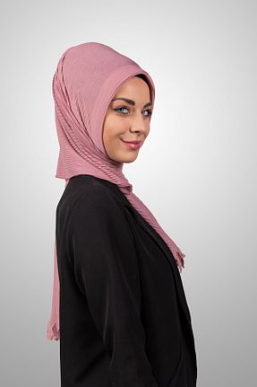 شال بنفش زنانه پنبه ای Şalcenneti.com - کد 894899177
