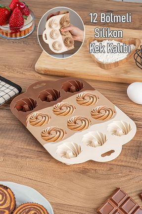 قالب کیک و فر رنگی سیلیکون Porsima - کد 894810959