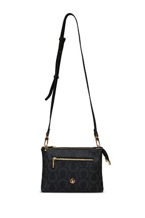 کیف پستچی مشکی زنانه چرم مصنوعی U.S. Polo Assn. - کد 894898144