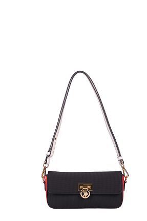 کیف پستچی سرمه ای زنانه چرم مصنوعی U.S. Polo Assn. - کد 894895225