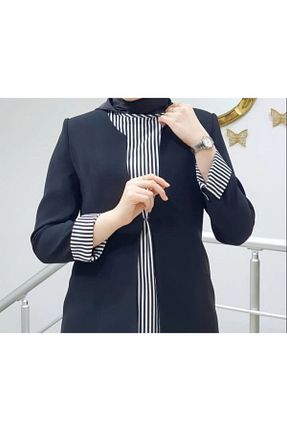 ست بالاتنه و پائین تنه حجاب مشکی زنانه Relaxed çınar özkan - کد 822570891