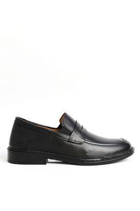 کفش کلاسیک مشکی مردانه چرم خالص Greyybull Shoes - کد 894938832