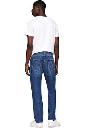 شلوار جین آبی مردانه پاچه ساده Tommy Hilfiger - کد 896518509