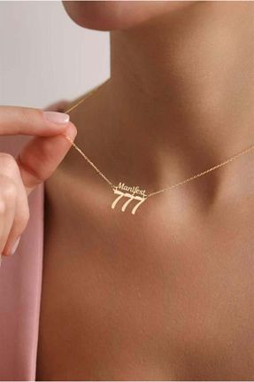 گردنبند نقره طلائی زنانه 925 عیار NEREZE - کد 894968424