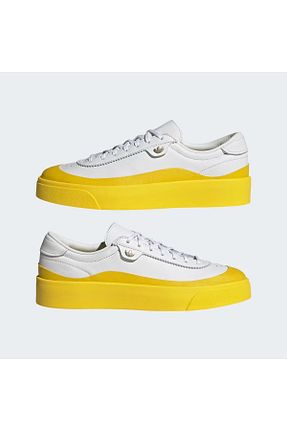 کفش اسنیکر سفید زنانه بند دار adidas - کد 894969456