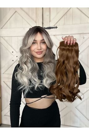 کلاه گیس قهوه ای زنانه Suzan Peruk - کد 894996063