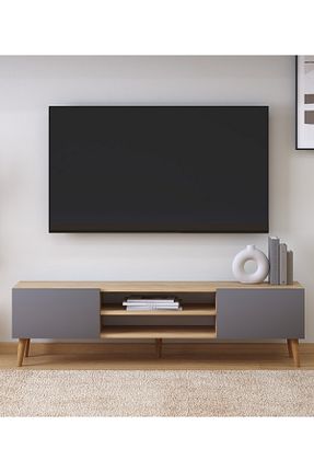 میز و پایه تلویزیون طوسی Suntalam Monte Sehpa - کد 889094380