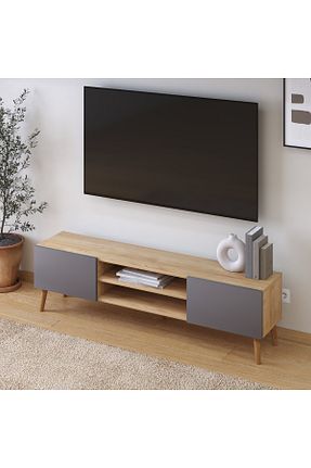 میز و پایه تلویزیون طوسی Suntalam Monte Sehpa - کد 889094380