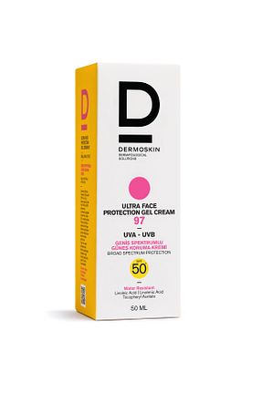 کرم ضد آفتاب صورت SPF 50 + Dermoskin - کد 2174503