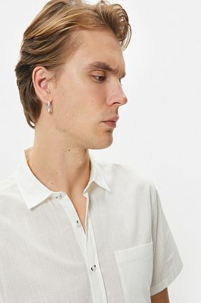 پیراهن سفید مردانه اسلیم Koton - کد 885712854
