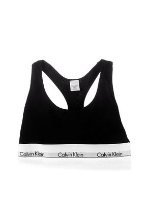 سوتین ورزشی مشکی زنانه پنبه ای Calvin Klein - کد 1840785