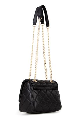 کیف دوشی مشکی زنانه پلی اورتان Valentino - کد 785973025