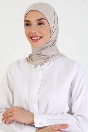 شال طوسی زنانه پنبه پلی استر HAREM SCARF - کد 893880839