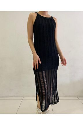 لباس مشکی زنانه تریکو ALEXANDERGARDI - کد 845752538