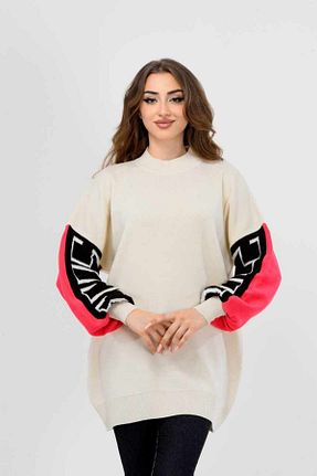 پلیور زنانه طرح دار NEWC - کد 894028573