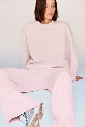 شلوار صورتی زنانه پنبه ای Bershka - کد 892680135