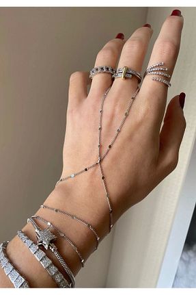 شاهمران جواهر زنانه روکش طلا Niceboutique - کد 795043673