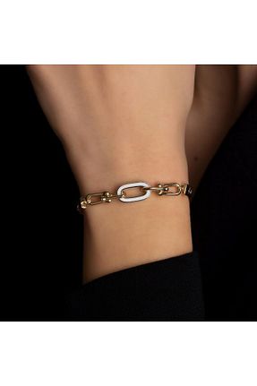 دستبند طلا طلائی زنانه 14 عیار Tufanlar Kuyumculuk - کد 442795992