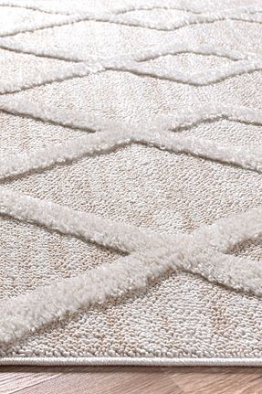 فرش بژ آنتی آلرژی SANRUGS Home & Living - کد 860028699