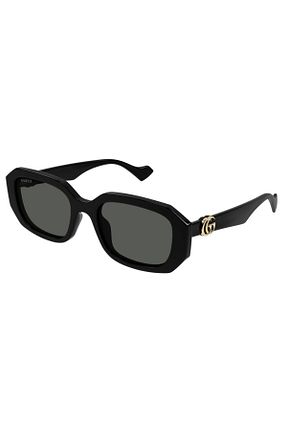 عینک آفتابی مشکی زنانه 51 Gucci - کد 832543194