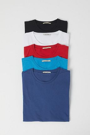 تیشرت قرمز مردانه رگولار Polo State - کد 115609358