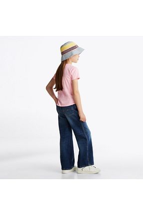 تیشرت صورتی بچه گانه یقه دوچرخه Tommy Hilfiger - کد 894080351