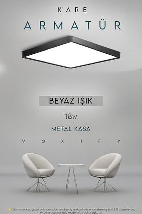 لوستر سفید فلزی Voxify - کد 892726002