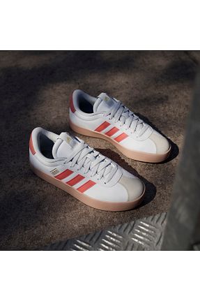 کفش اسنیکر سفید زنانه بند دار adidas - کد 868912330