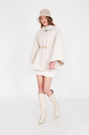 پانچو بژ زنانه Gizli SevdeUgur - کد 892516151