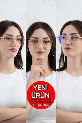 عینک محافظ نور آبی بژ زنانه 50 TREND - کد 892417083