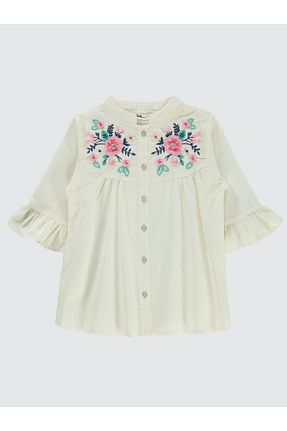 پیراهن نباتی بچه گانه رگولار Civil Girls - کد 812705184