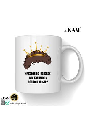 لیوان آب سفید پرسلن thekam - کد 851694104