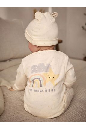 بعد از زایمان نباتی بچه گانه پنبه ای Next Baby - کد 894198579