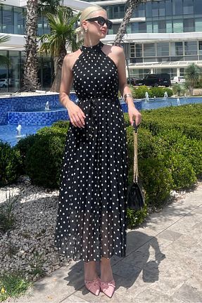 لباس مشکی زنانه بافتنی Madmext - کد 831835922