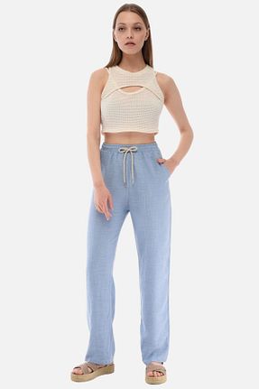 شلوار آبی زنانه پلی استر CEDY DENIM - کد 692170400