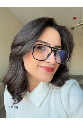 عینک محافظ نور آبی مشکی زنانه 50 RoseandRoses - کد 892843536