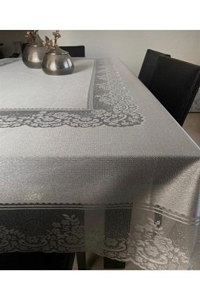 رومیزی طوسی پلی استر Çt Çeyizci Tekstil - کد 894357302