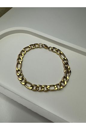 دستبند استیل (فولاد) زرد زنانه استیل ضد زنگ HÜLYA SOYSAL AKSESUAR - کد 892855531
