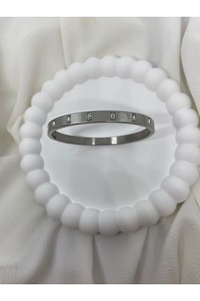 دستبند استیل (فولاد) زنانه استیل (فولاد) shesra - کد 891136033