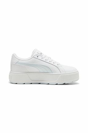 کفش اسنیکر سفید زنانه بند دار Puma - کد 818490500