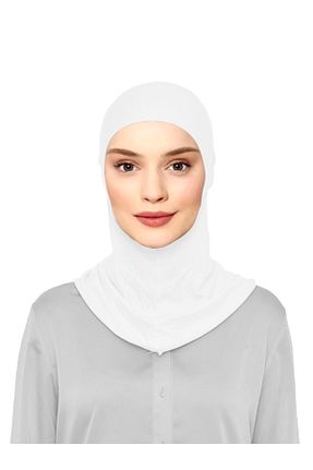 روسری سفید پنبه ای upmall - کد 871089346