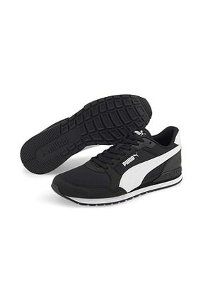 کفش پیاده روی مشکی مردانه چرم مصنوعی Puma - کد 250576409