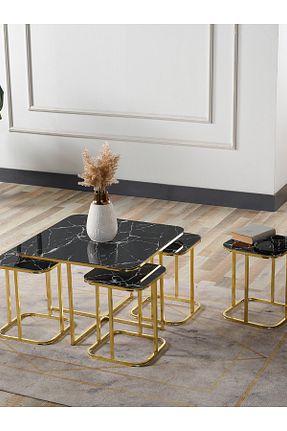 میز جلو مبلی مشکی شیشه SEDAŞ LIVING UNITS - کد 828906721