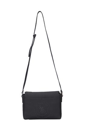 کیف پستچی مشکی زنانه چرم مصنوعی U.S. Polo Assn. - کد 841483559